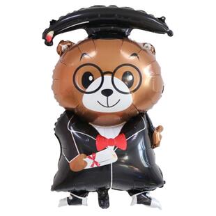 HAPPY GRADUATION毕业气球装饰节日派对横幅拉花学校庆典舞台布置