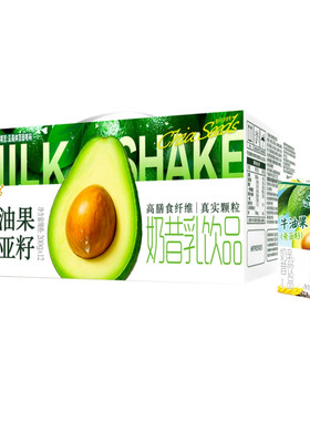 伊利谷粒多牛油果奇亚籽奶昔牛奶