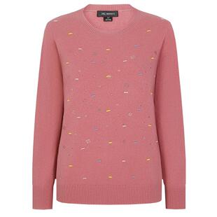 邢氏女装 大码圆领打底毛衣 新款女秋冬修身洋气羊毛针织衫