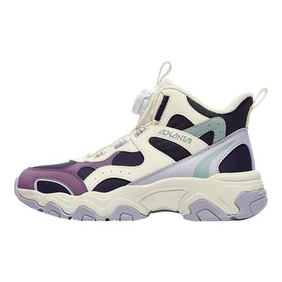 安踏儿童女童休闲鞋二棉鞋加绒加厚保暖运动鞋童鞋冬季大童棉靴子