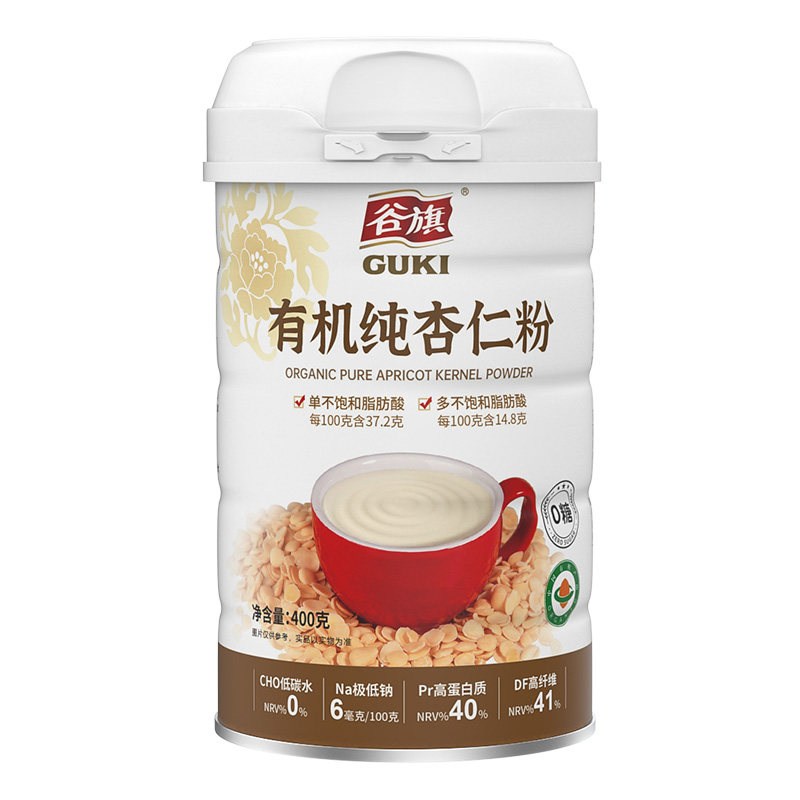 谷旗纯杏仁粉冲泡美白代餐粉烘培
