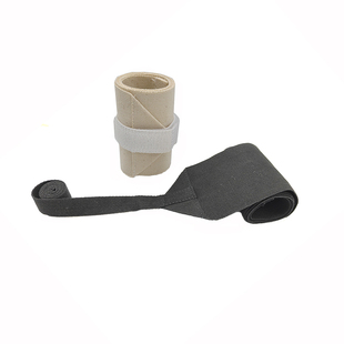 运动棉布护腕男女举重卧推硬拉引体向上握力锻炼羽毛球网球推铅球