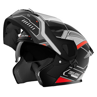 头盔全盔3c认证四季通用男士冬季电动车揭面盔带蓝牙耳机内置一体