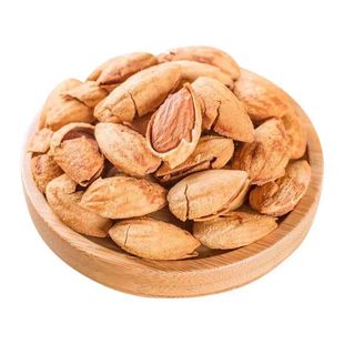 巴旦木坚果500g带壳新货奶油味手剥巴达木扁桃仁干果炒货零食品