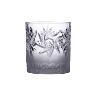 {夜阑清磬罢 趺坐雪叶繁}中古玻璃杯 日式威士忌酒杯啤酒洋酒杯子