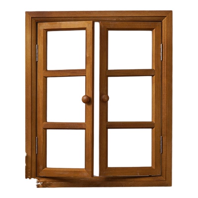 复古做旧假窗户背景布置