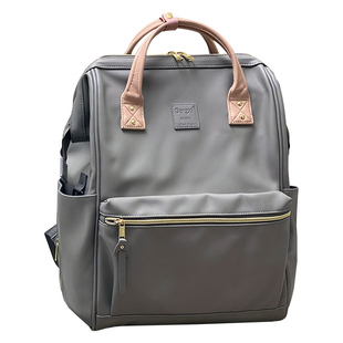 4色限量版升级皮质双肩包男女大容量防水电脑书包多功能旅行背包