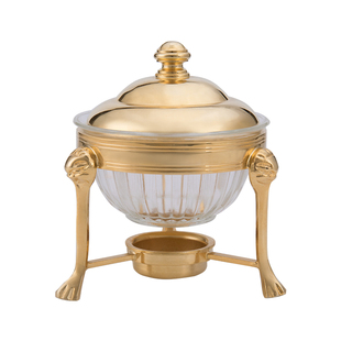 黄铜日式鸡蛋盅酒店餐具高端鸡蛋羹盅炖蛋盅蒸蛋盅燕窝盅带盖带底