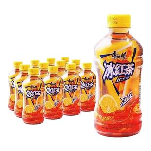 康师傅冰红茶330ml迷你小瓶装整箱夏季柠檬红茶风味饮料