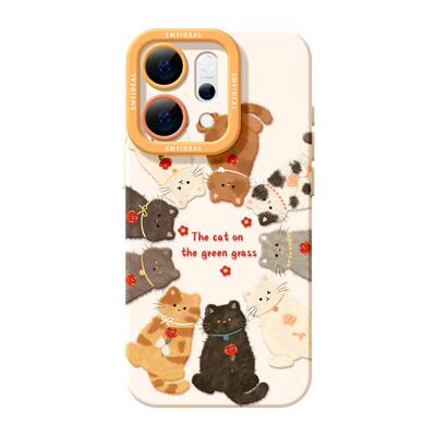 适用opporeno15手机壳女款reno14pro+保护套13全包9pro硅胶8防摔reno7se高级oppo软壳12快乐11外壳猫咪10好看