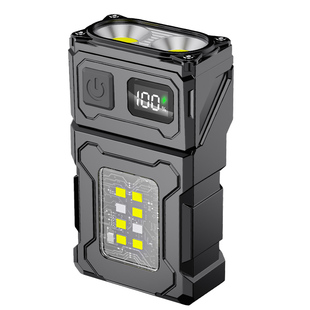 磁吸式led工作灯汽修维修灯照明手电筒强光充电户外小型便携超亮