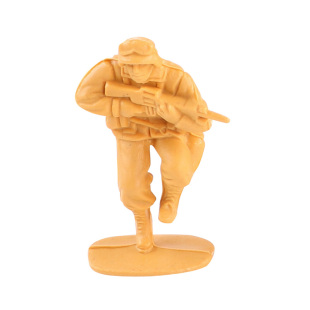 多颜色二战小兵人儿童军事战争场景打仗小人士兵模型男孩桌游玩具