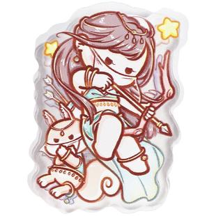 手账夹可爱韩版12星座夹子十二星座书夹画册夹书签固定夹夹书器学生用音乐曲谱夹手帐配件工具便利贴夹压谱夹