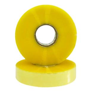 快递打包封口胶布4.5cm宽750码大码封箱胶纸 机用大卷BOPP透明胶带淘宝警告语多规格可选适用于自动封箱机