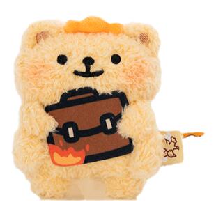 小熊虫来咯毛绒挂件mini款挂饰包包装饰品钥匙扣原创动漫周边女生