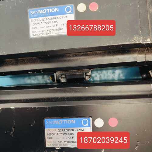 议价三洋1KW驱动器Q2AA08100DCP5M议价出售，能测试有质保。