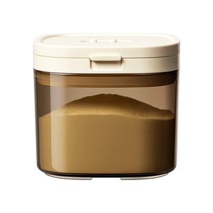 安扣奶粉分装盒奶粉罐避光密封罐米粉储存罐婴儿奶粉盒便携外出