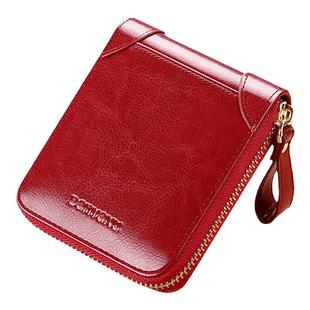 钱包女士2025新款短款简约皮夹子驾驶证卡包一体真皮大容量小钱夹