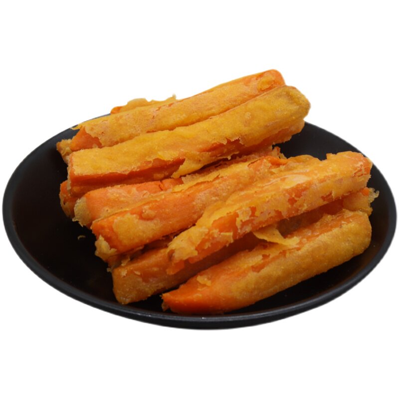 黄金甘梅地瓜条冷冻油炸小吃炸货空气炸锅半成品食材红薯条商用批