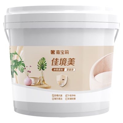 罩面漆嘉宝莉抗污黑科技防划耐磨