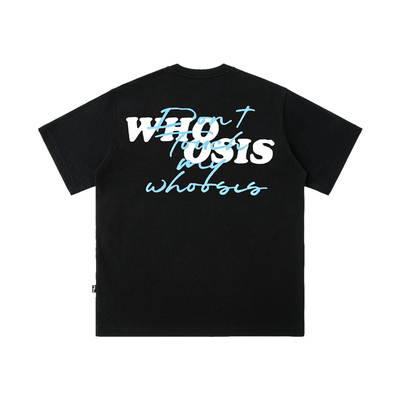 WHOOSIS（不知其名）Don't touch my whoosis渐变发泡印花短袖T恤