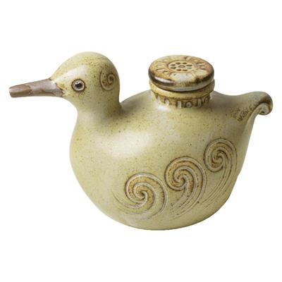 小鹿田烧进口家用油壶日式