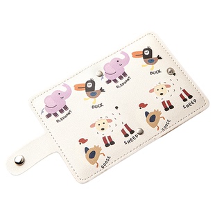 可爱卡通系列卡包小巧大容量多卡位证件收纳包女士便携卡夹零钱包
