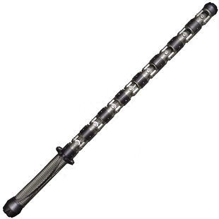 HCMY复联黑寡妇寡姐娜塔莎双鞭棍子金属武器斯嘉丽约翰逊装备模型