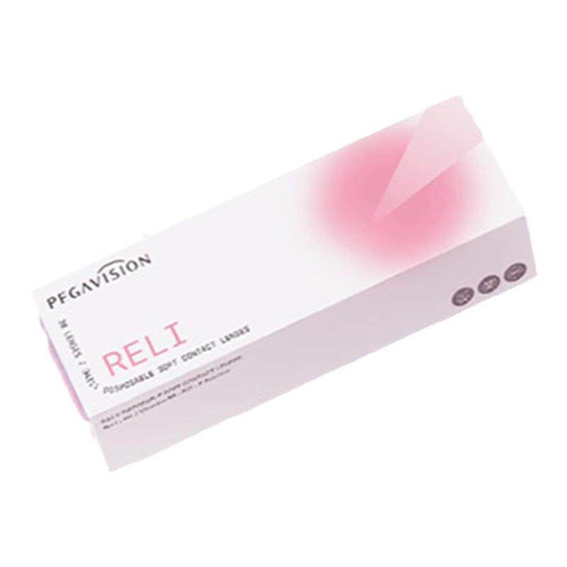 【自营】晶硕B12小粉片透明水凝胶305片隐形近视眼镜一次性日抛