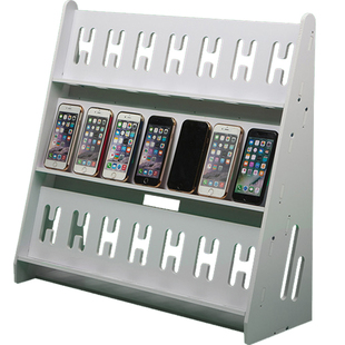 2022款横放手机架多台多用多位手游桌面手机支架多层叠加展示架