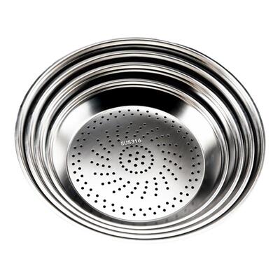 特厚炒锅专用蒸盘316蒸格蒸笼