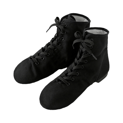 陈婷舞蹈鞋帆布爵士靴软底平跟