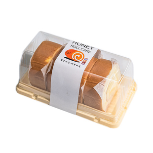 蛋糕卷包装盒防雾透明虎皮卷盒切件梦龙卷慕斯女皇瑞士卷打包盒子