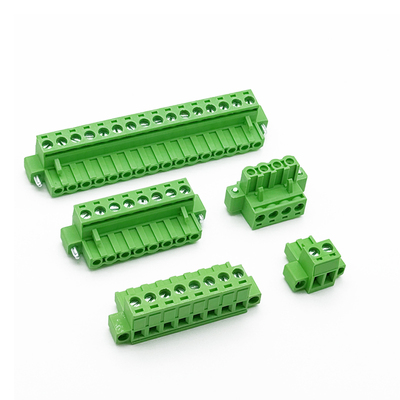 2EDGKM-5.08mm带耳带锁法兰插头