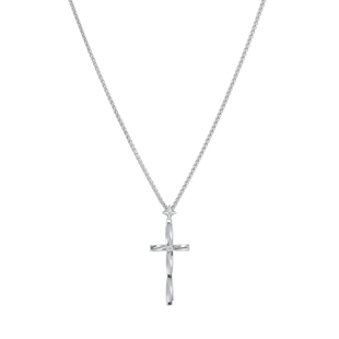 星芒十字架吊坠项链男士龙骨链男生男款轻奢小众毛衣链高级感配饰