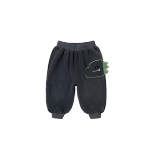 嘟嘟家宝宝裤子秋冬一体绒儿童长裤加厚春款男童休闲裤春季卡通潮