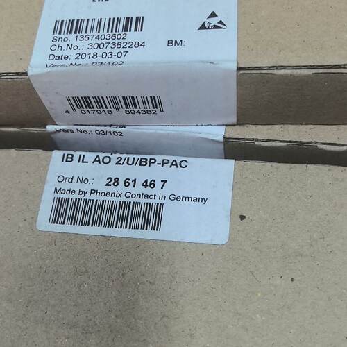 菲尼克斯  IB IL AO 2/U/BP-PAC