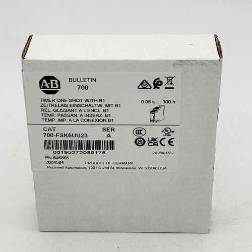 溢价-700-FSK6UU23定时继电器罗克韦尔AB700