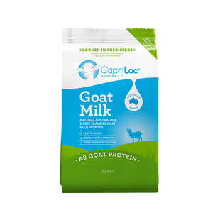 澳洲Caprilac成人全脂羊奶粉1KG奶中贵族青少年学生早餐中老年