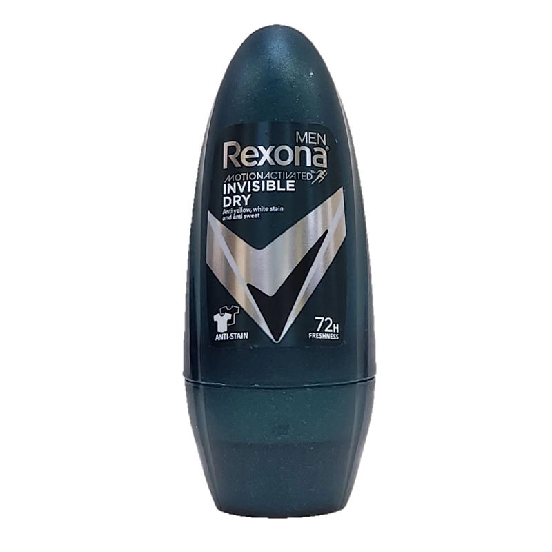 Rexona无印男士止汗爽身香体露45ml滚珠除汗臭持久防汗清爽除臭版
