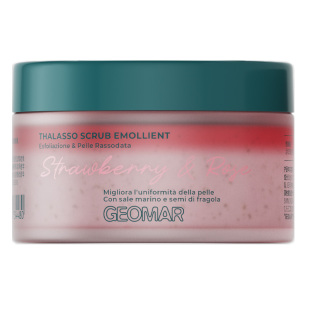 Geomar/吉儿玛新品午后草莓茉莉青瓜精油海盐磨砂膏去角质吉尔玛