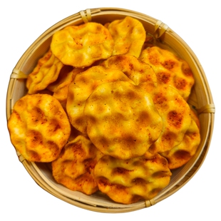 石头饼西安特产小吃零食陕西石子馍手工地方特色伴手礼小零食美食