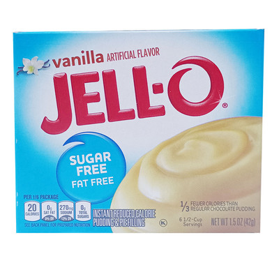 香草巧克力香蕉速溶布丁粉