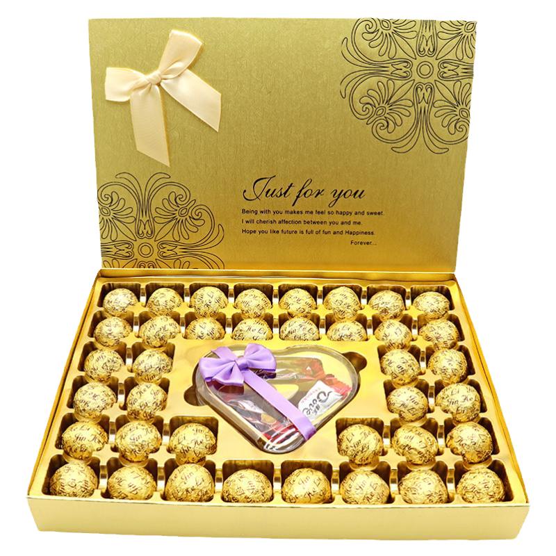 德芙巧克力礼盒装送男女朋友儿童小孩闺蜜糖果生日创意表白礼物品