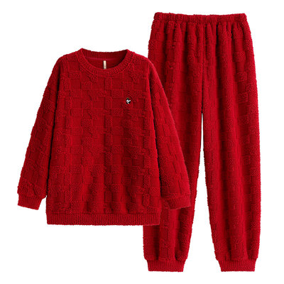 【商场同款】家乐芬女半边绒睡衣