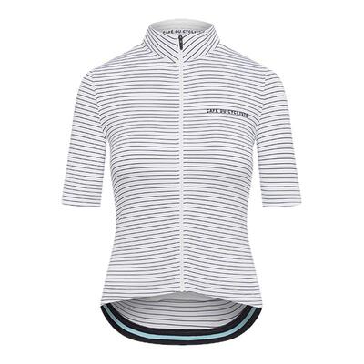 cdc女法国短袖骑行服透气小飞鱼