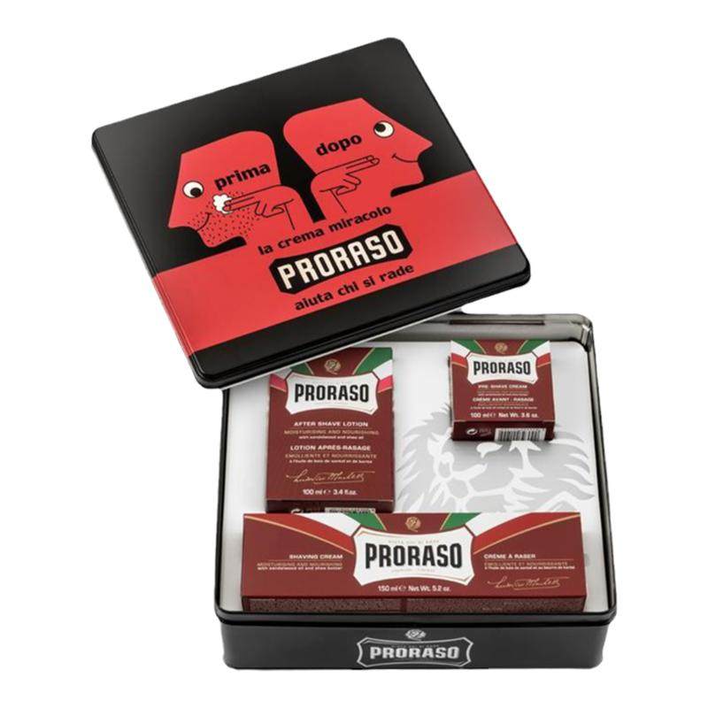 剃须PRORASO/博拉索檀香乳木果