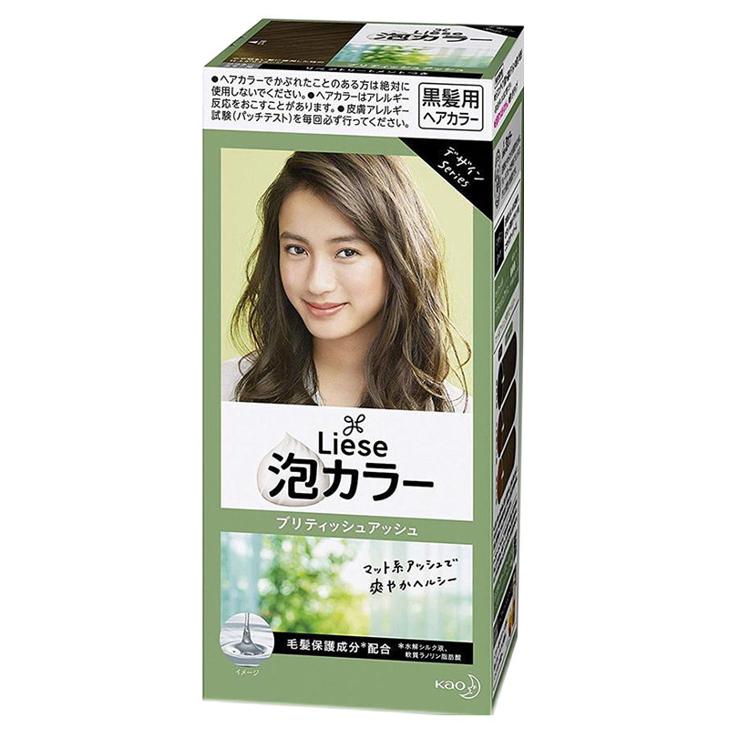 日本花王泡沫染发剂泡泡