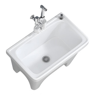 阳台拖把池陶瓷拖布池洗地拖盆水池槽卫生间落地式家用拖把盆新款