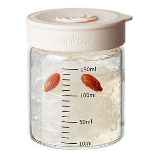 ankouglass燕窝分装瓶可蒸煮家用耐高温玻璃密封食品级鲜炖花胶瓶